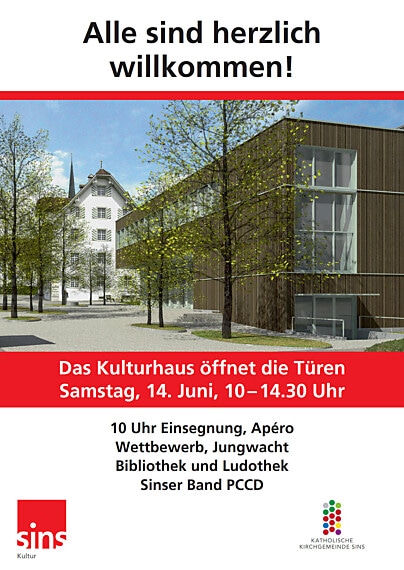 Flyer Kulturhauseröffnung